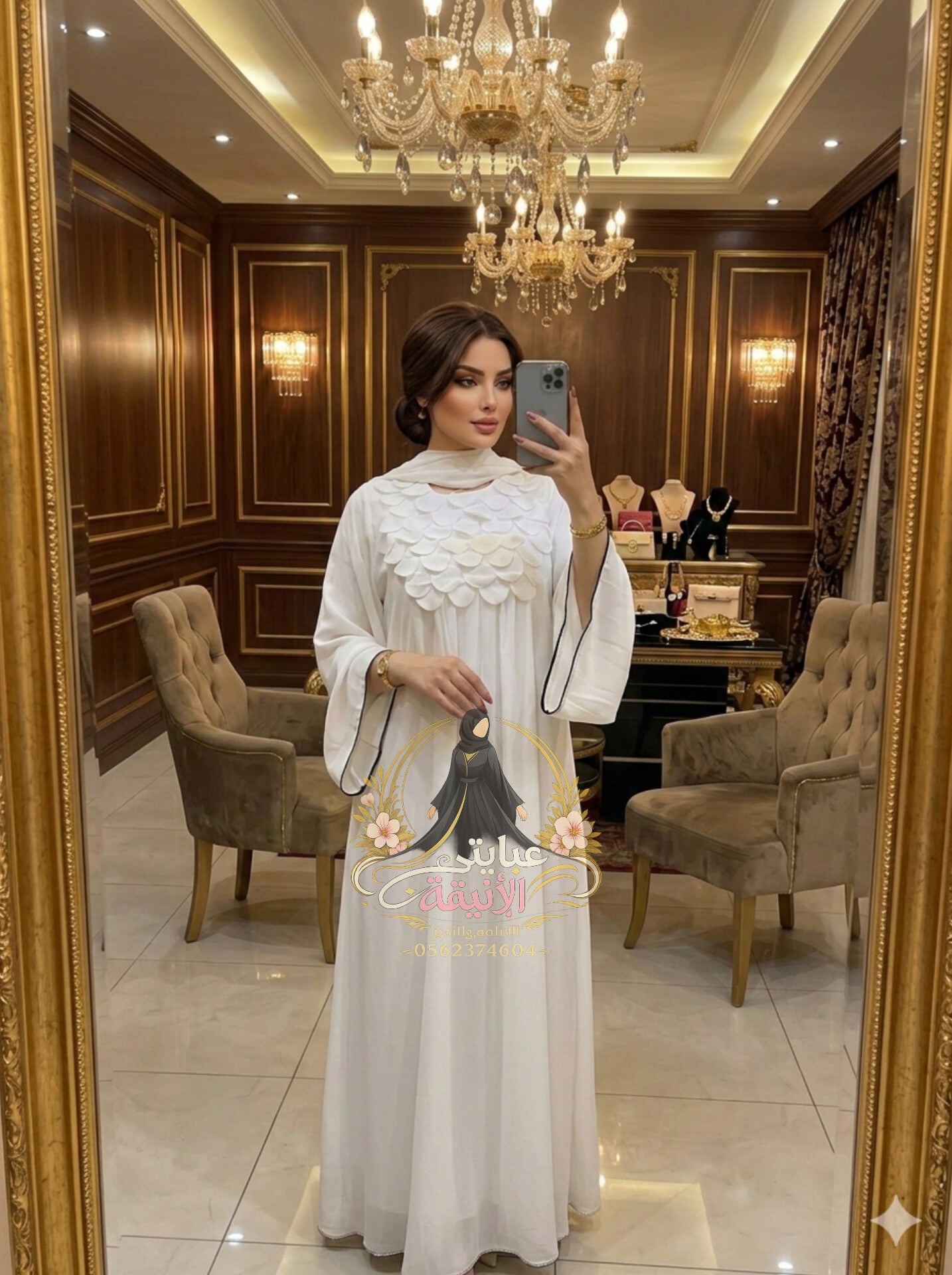 الأناقة البيضاء🤍